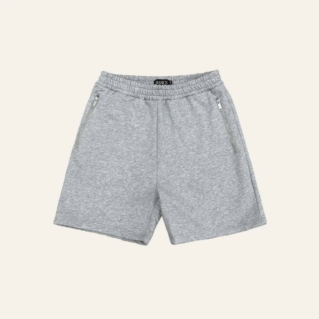 Shorts Grey Zip