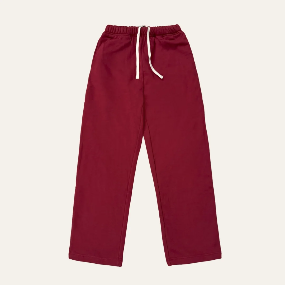 Dark Red Joggers